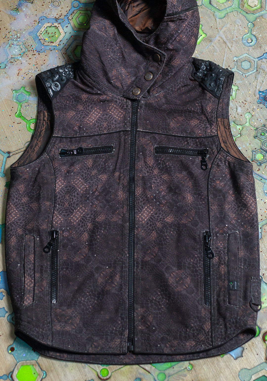 Sleeveless Jacket Men / Linen Water Resistant - GATORX